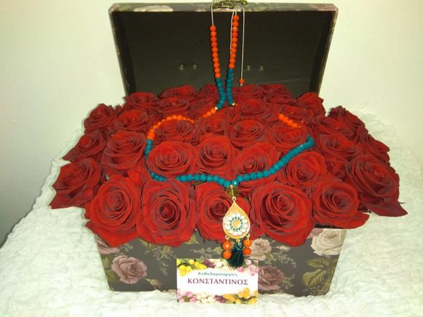 BOX WITH FOREVER ROSES