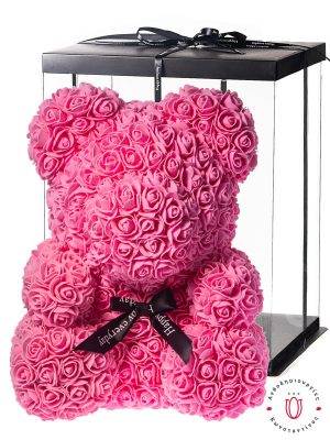 ROSE BEAR PINK WITH GIFT BOX
