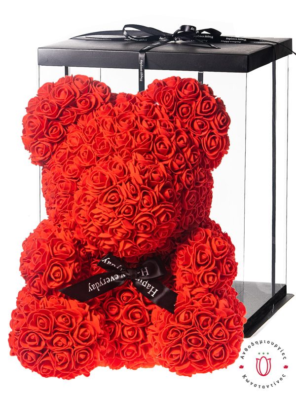 ROSE BEAR RED WITH GIFT BOX