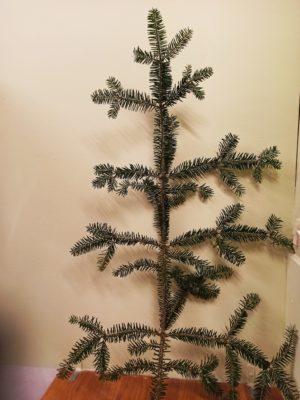Χριστουγεννιάτικο Φυσικό Κλαδί Έλατου 90cm