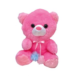 Ανθοπωλείο Θεσσαλονίκη Ανθοδημιουργίες - Λούτρινο αρκουδάκι ροζ, ιδανικό δώρο για νεογέννητο κοριτσάκι! Αυθημερόν παραδόσεις στη Θεσσαλονίκη