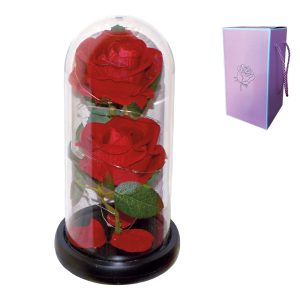 Διακοσμητικό τριαντάφυλλο με φως