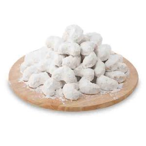 Κουραμπιέδες Φαίδων 400 gr Διατίθεται σε διαφανή συσκευασία και περιέχει 10 τεμάχια. Μπορείται να τα συνδιάσετε με μια ανθοδέσμη ή με ένα φυτό της αρεσκείας σας.