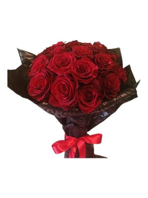 Ανθοδέσμη με κόκκινα τριαντάφυλλα εκουαδόρ