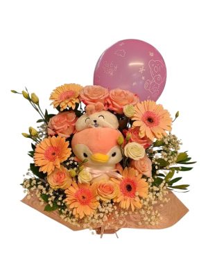 ΣΥΝΘΕΣΗ-ΛΟΥΛΟΥΔΙΩΝ-ΓΙΑ-ΝΕΟΓΕΝΝΗΤΟ-ΚΟΡΙΤΣΙ-ΜΕ-ΜΠΑΛΟΝΙ-ΚΑΙ-ΛΟΥΤΡΙΝΟ